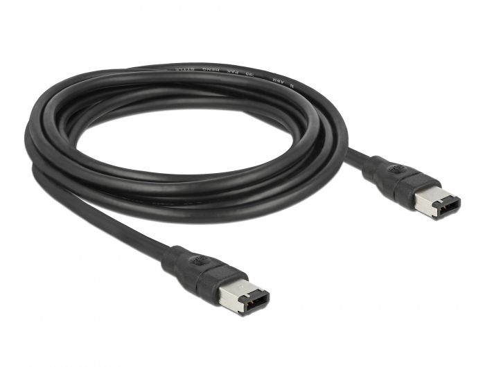 Delock Kabel FireWire 6-polni muški &gt; 6-polni muški 3 m