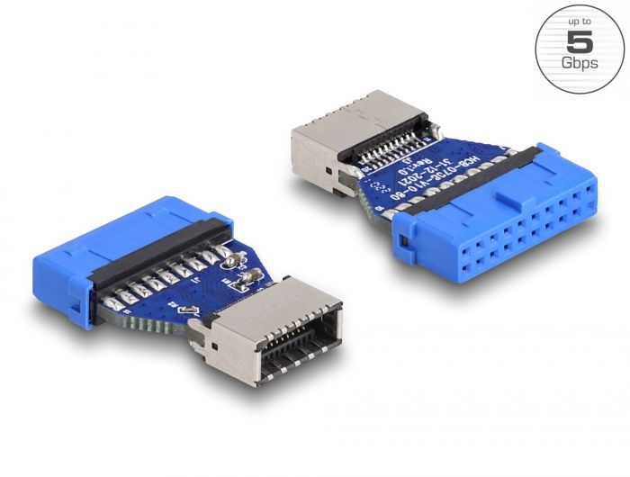 Delock USB 3.2 Gen 1 adapter zatična glava ženski na interni Key A ženski