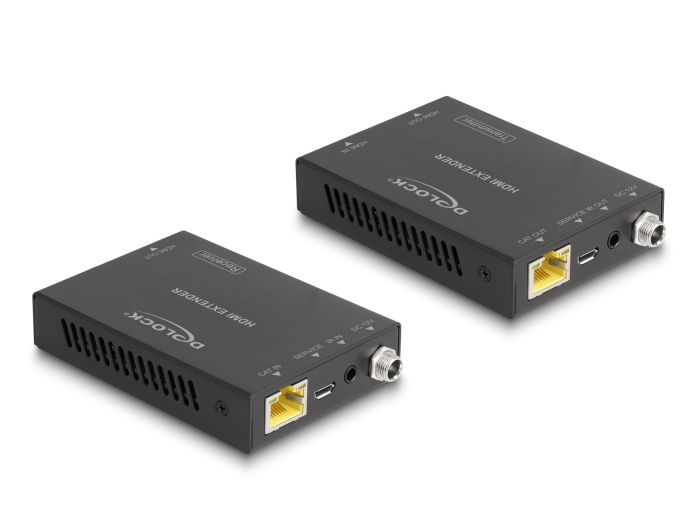 Delock Set HDMI proširivača preko Cat.6 kabela 4K 60 Hz 50 m