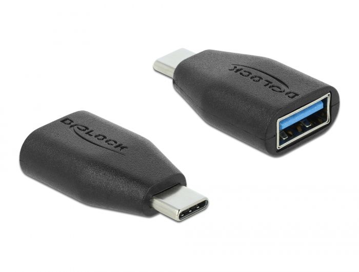 Delock Adapter SuperSpeed USB 10 Gbps (USB 3.1 Gen 2) USB Type-C™ muški &gt; Tipa-A ženski
