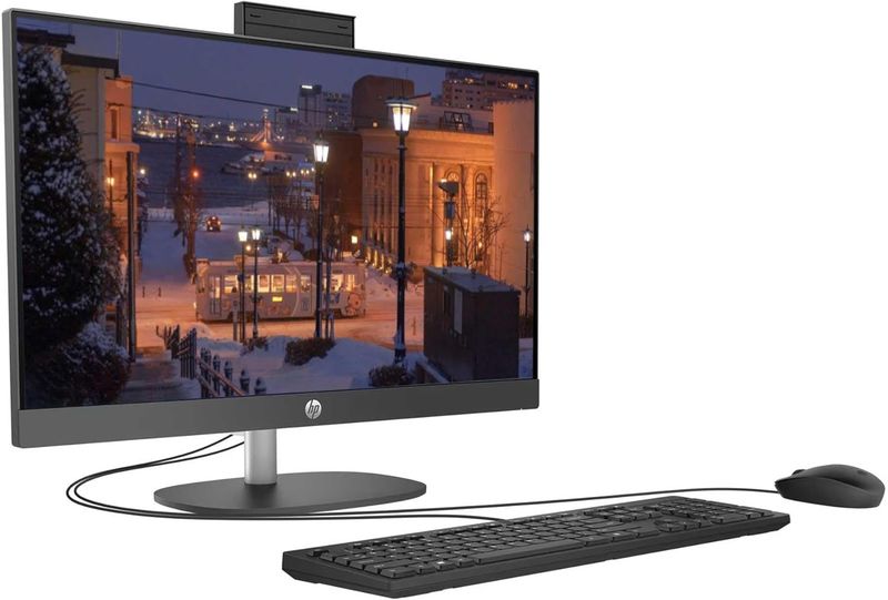 HP ProOne 240 G10 23,8&#39;&#39;, IPS,FHD,DOS, Intel Core i3-N300, 16 GB DDR4-3200, 512 GB NVMe SSD, Intel UHD,USB Type-C 5Gbps,2xUSB Type-A 5Gbps,2xUSB 2.0,HDMI,RJ-45, tipkovnica+miš, boja crna, 3y
