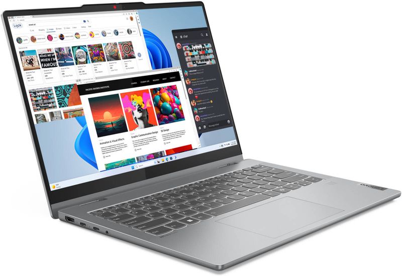 Lenovo IdeaPad 2-in-1 5 14Q8X9, Windows 11 Home, Snapdragon X Plus X1P-42-100,3,4 GHz, 8C, 16GB, 14&quot; WUXGA, SSD 1 TB M.2 PCIe NVMe, Qualcomm Adreno GPU, 802.1be ,BT 5.4, 1,48kg, TPM,1xHDMI, 2xUSB 3.2