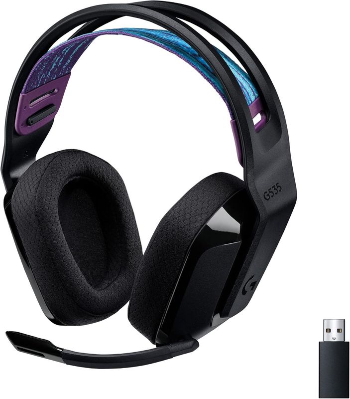 LOGITECH G535 LIGHTSPEED Wireless Gaming Headset - BLACK