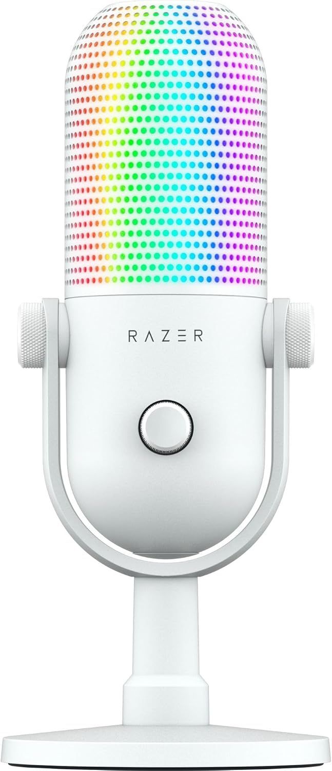 Razer Seiren V3 Chroma White Microphone