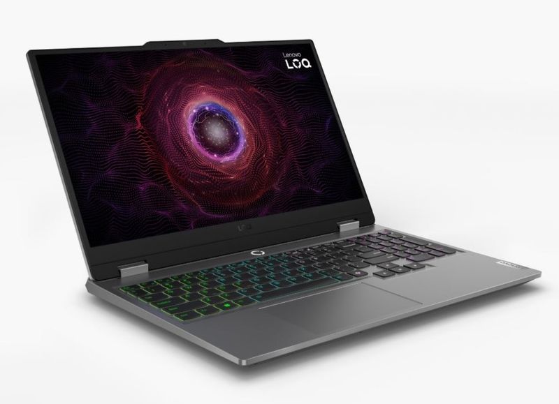 Notebook Lenovo LOQ 15ARP9 R5-7235HS / 20GB / 512GB SSD / 15,6&quot; FHD IPS / RTX 3050 / NoOS (gray)