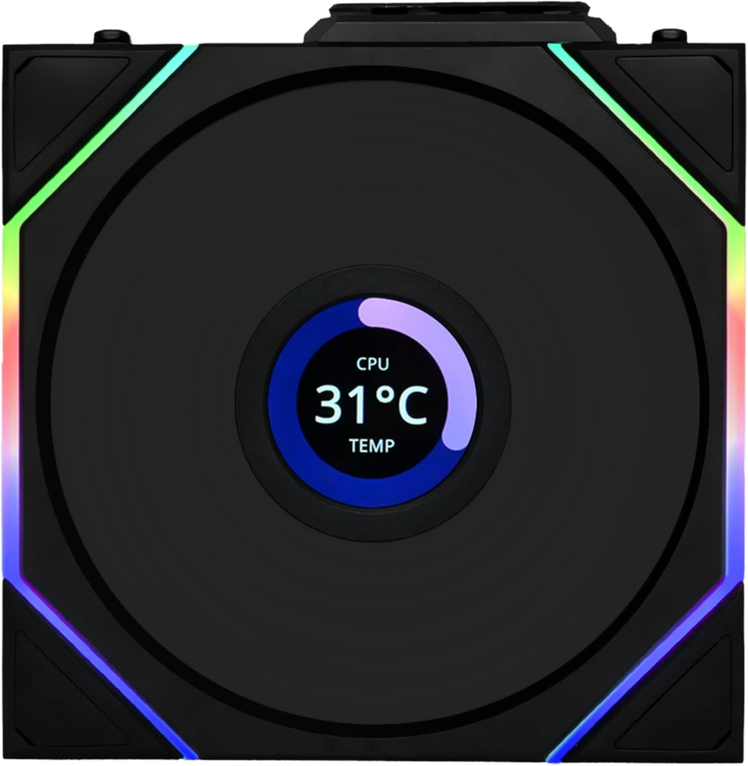 Lian Li UNI FAN TL Wireless LCD 120 ARGB PWM 120mm, Black