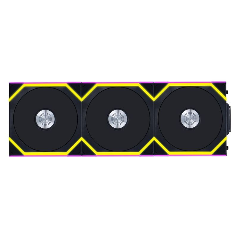 Lian Li UNI FAN SL Wireless 120 ARGB PWM 120mm, 3 Pack + Controller, Black