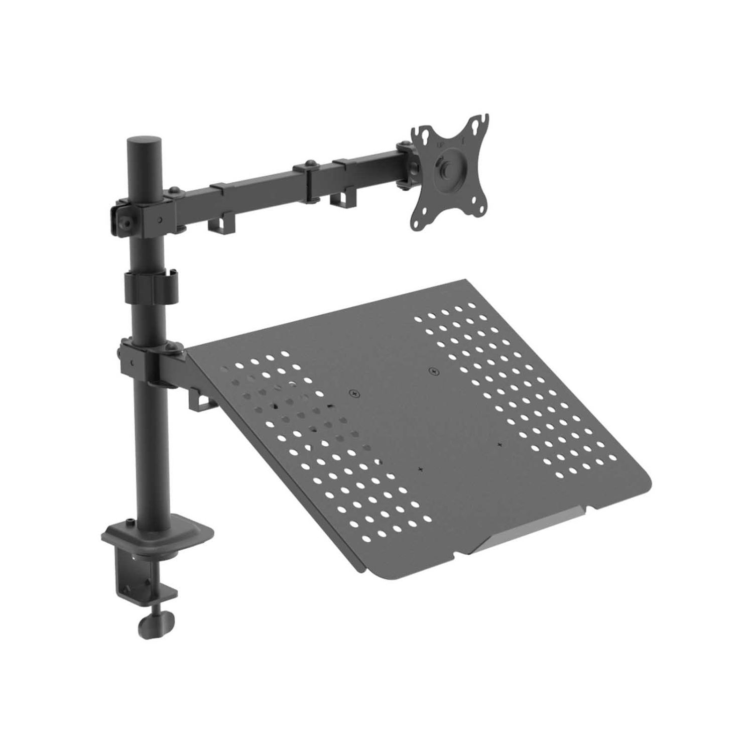 Akyga stolni nosač za monitor sa stolom za prijenosno računalo AK-MB-04 VESA 75x75mm / 100x100mm 15-32&quot;