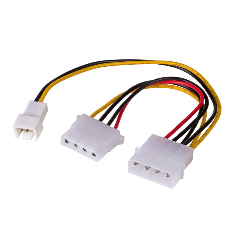 Akyga adapter Molex/Molex/3-pin 12V AK-CA-35
