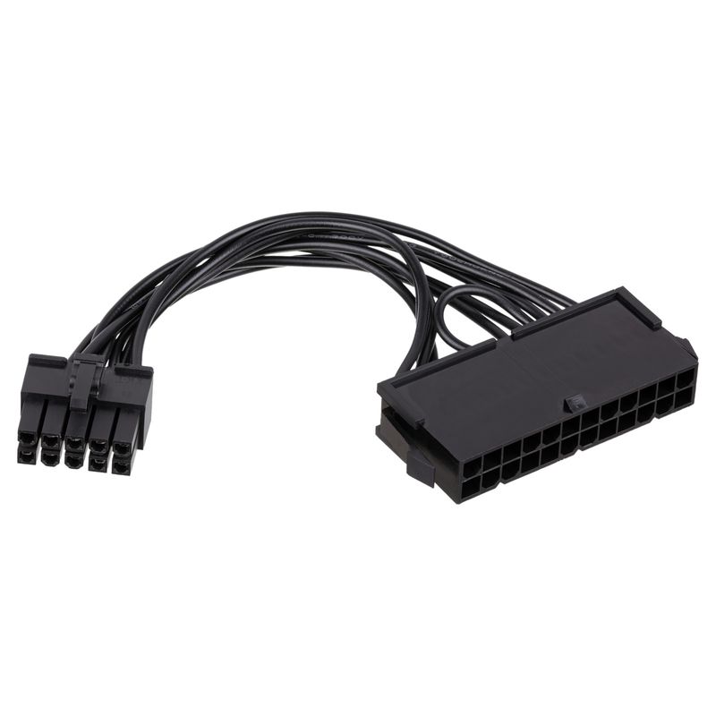 Akyga adapter s kabelom AK-CA-76 P1 24 pin (m) / 10 pin (f) 10cm