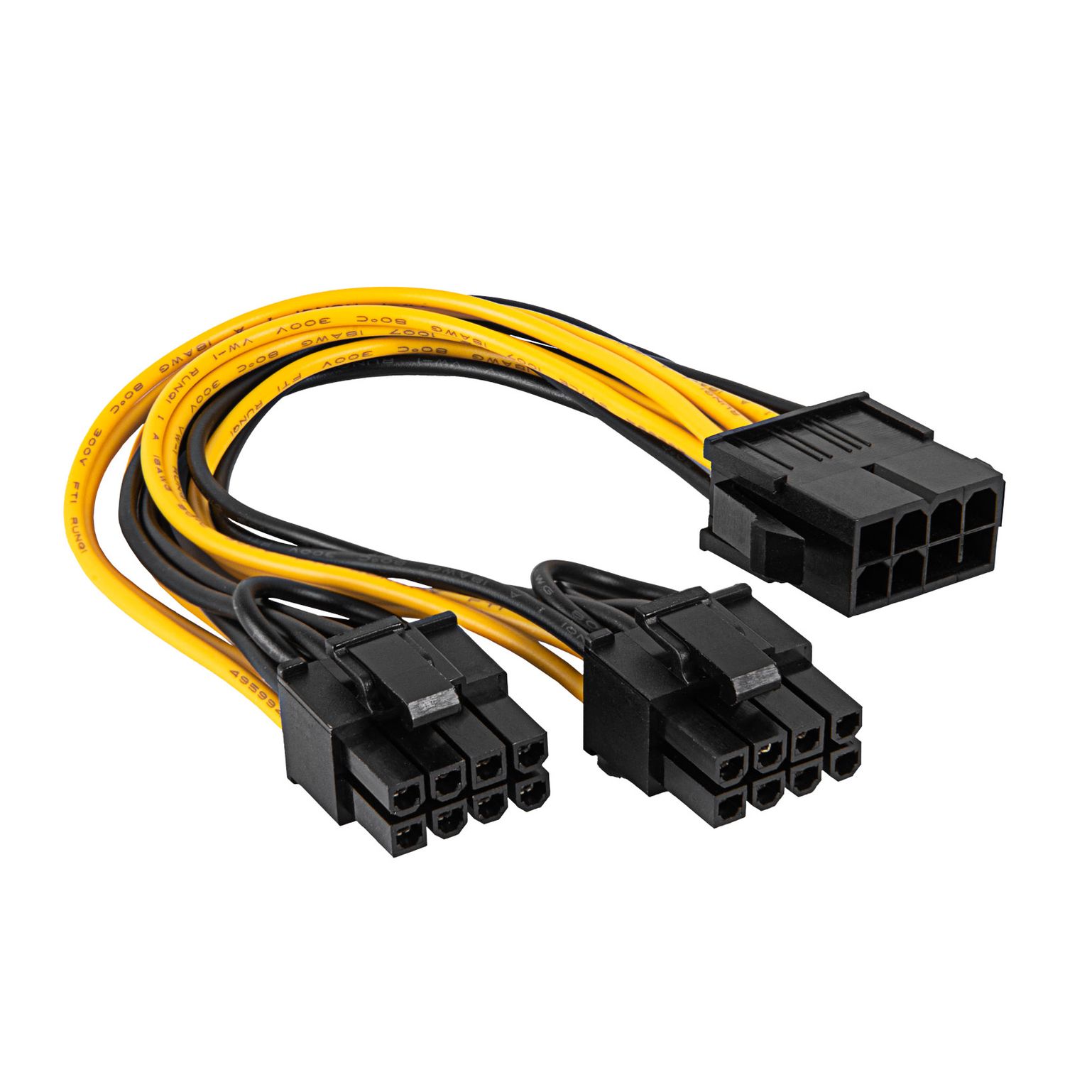 Akyga adapter PCI Express 8-pin / 2x 6+2-pin AK-CA-81