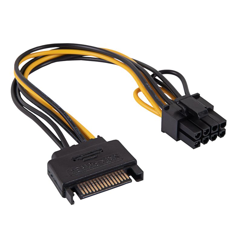 Akyga adapter SATA / PCI-Express 6+2-pin AK-CA-80