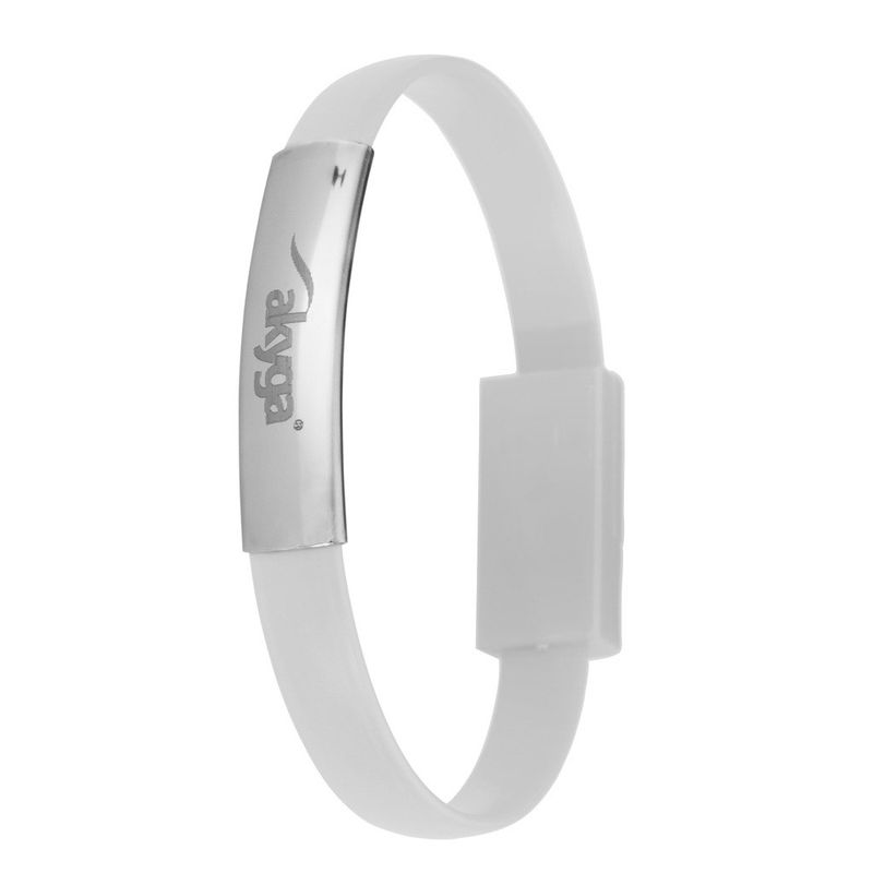 Adapter with cable Akyga AK-AD-34 band micro USB B (m) / USB A (m) ver. 2.0 23cm