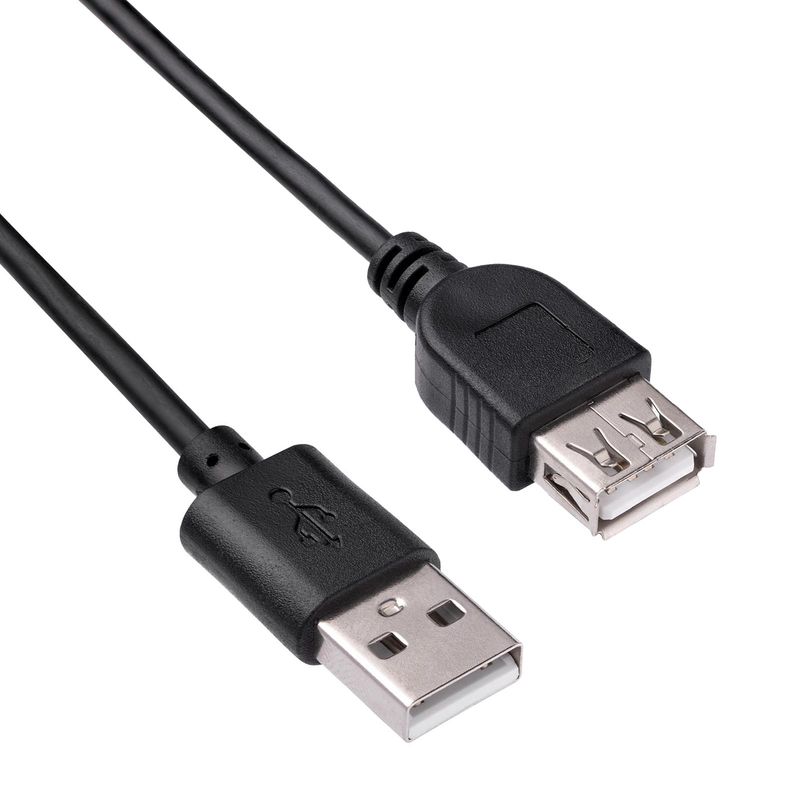 Cable USB Akyga AK-USB-07 extension USB A (m) / USB A (f) ver. 2.0 1.8m