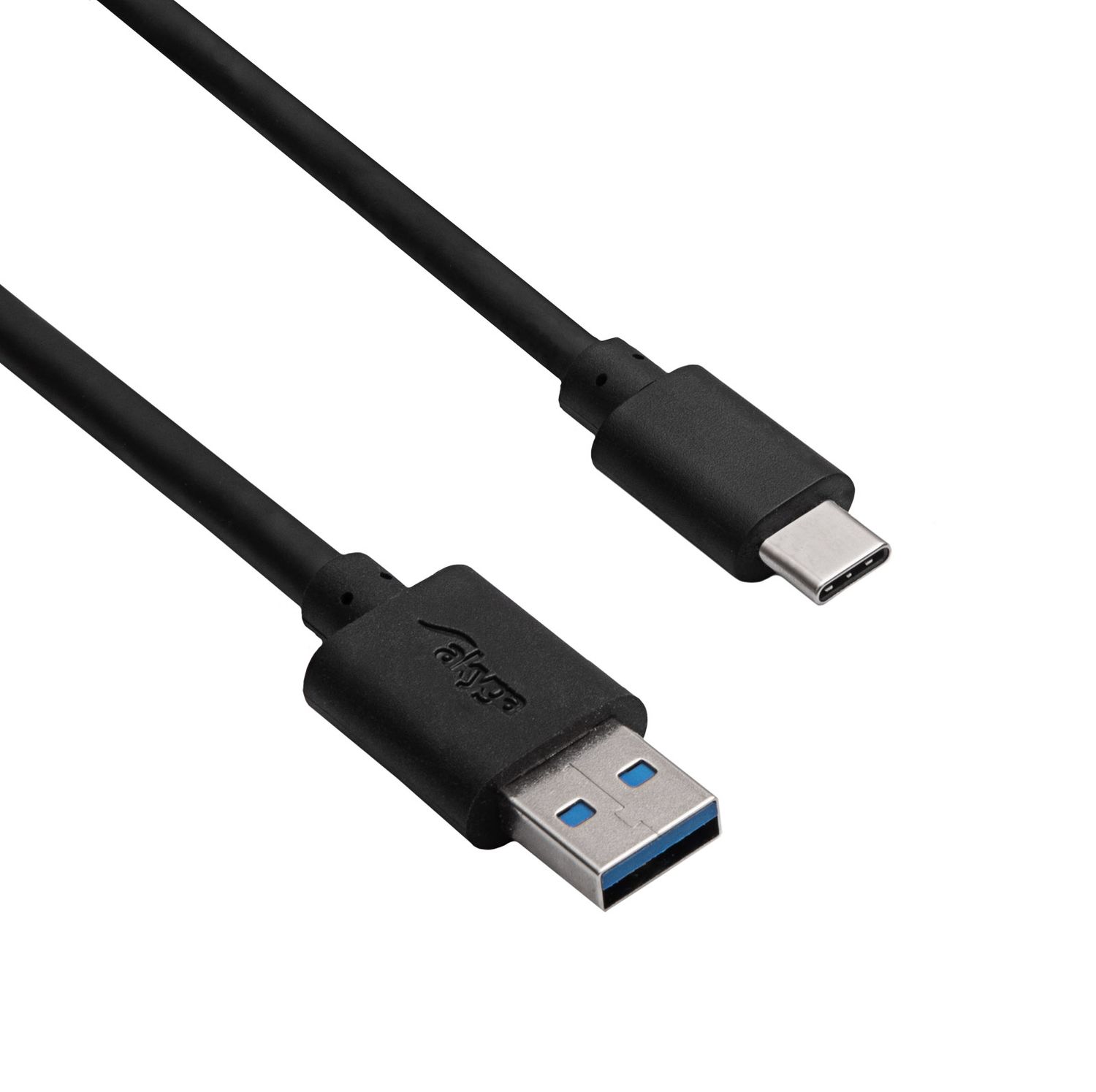 Cable USB Akyga AK-USB-15 USB A (m) / USB type C (m) ver. 3.1 1.0m