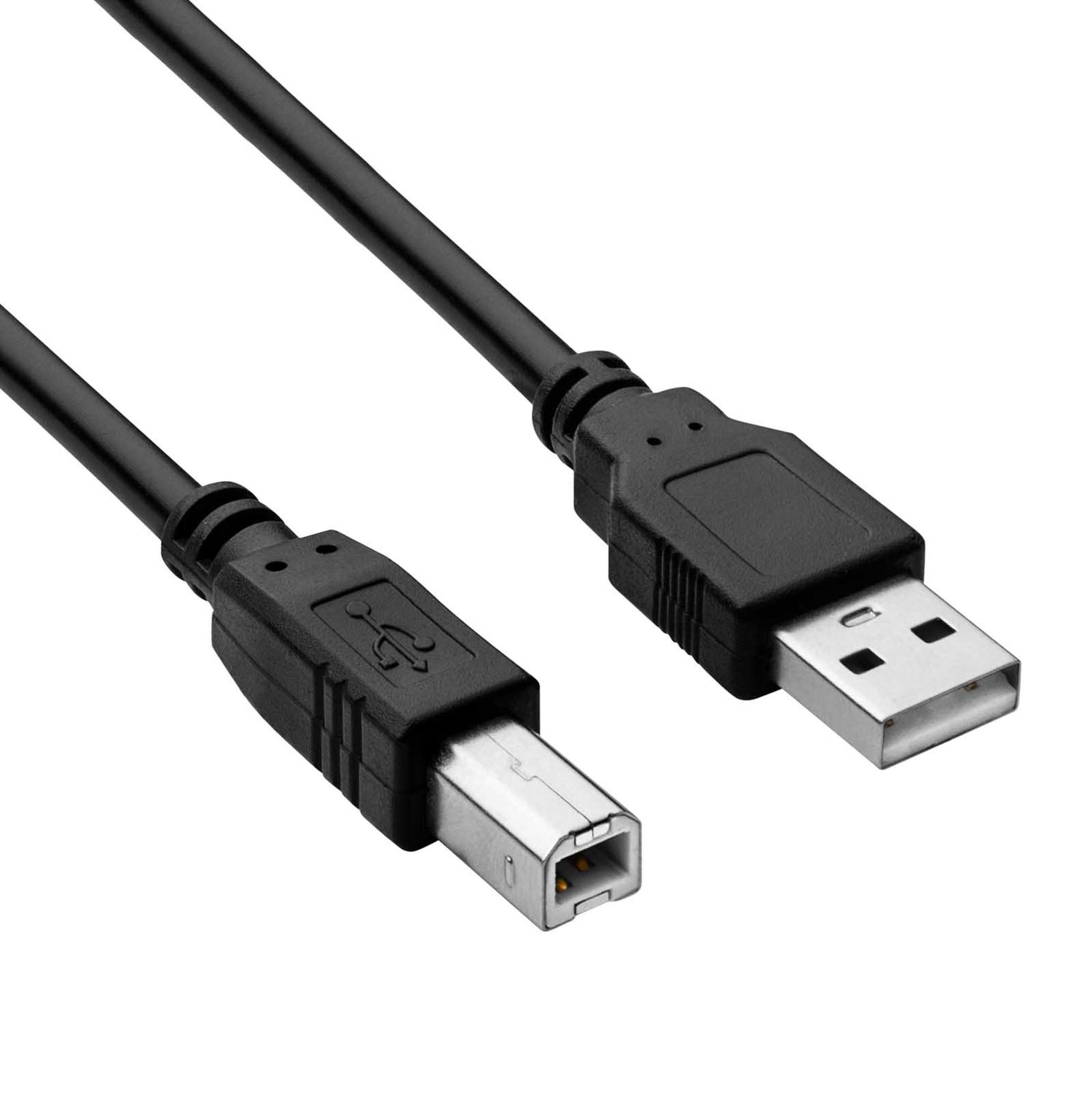 Cable USB Akyga AK-USB-12 USB A (m) / USB B (m) ver. 2.0 3.0m