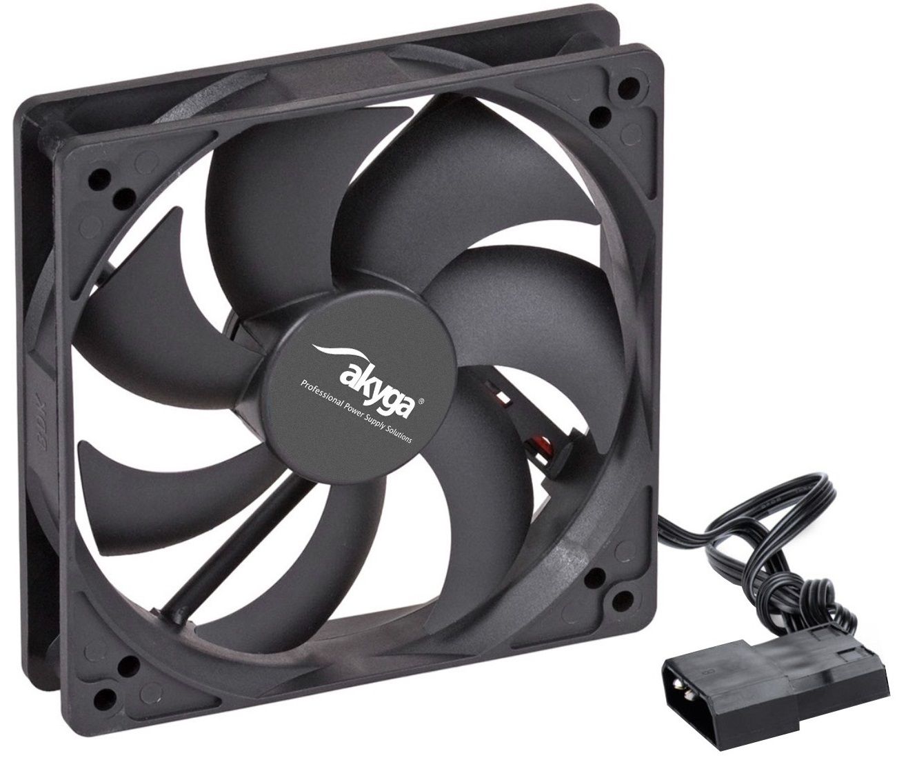 System fan Akyga AW-12A-BK 120mm black Molex