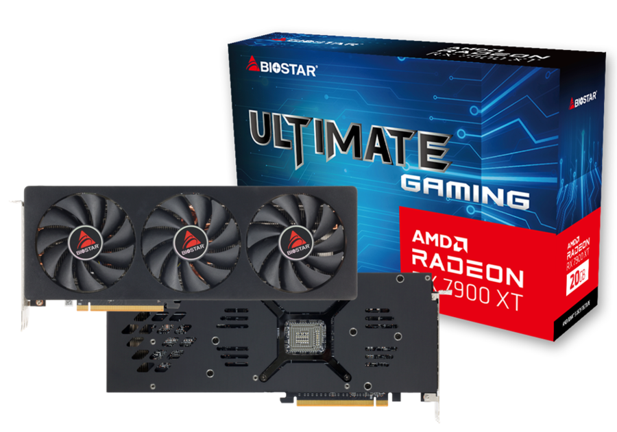 Biostar Radeon RX 7900 XT 20G, 20GB GDDR6
