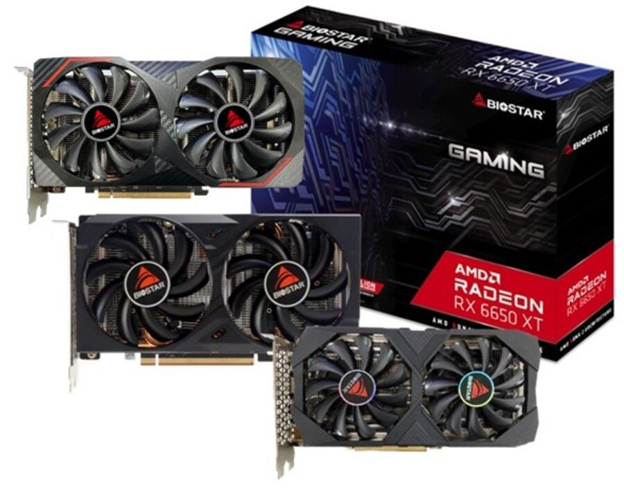 Biostar Radeon RX 6650 XT 8G, 8GB GDDR6