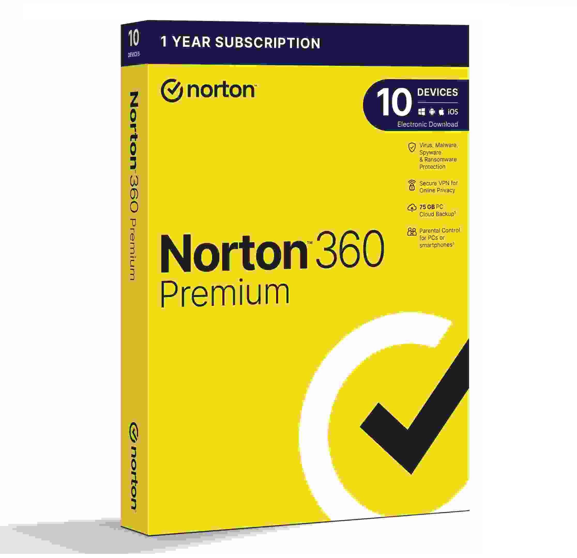 Norton 360 Premium - 10 uređaja 1 godina