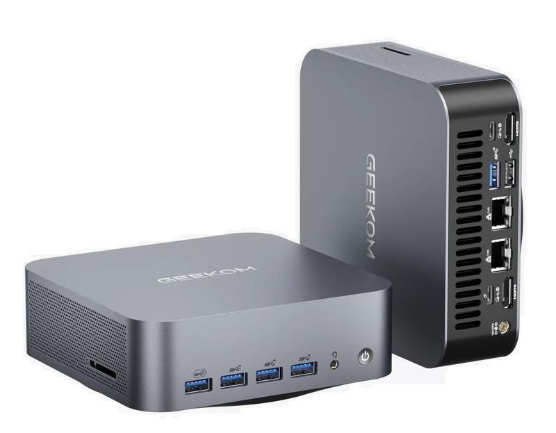 GEEKOM GT1 Mega AI Mini PC, U5-125H 32GB DDR5 RAM + 1TB NVMe, Win11 Pro