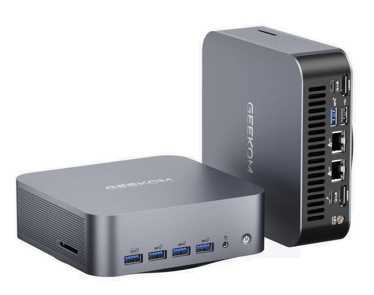 GEEKOM GT1 Mega AI Mini PC, U9-185H 32GB DDR5 RAM + 2TB NVMe, Win11 pro