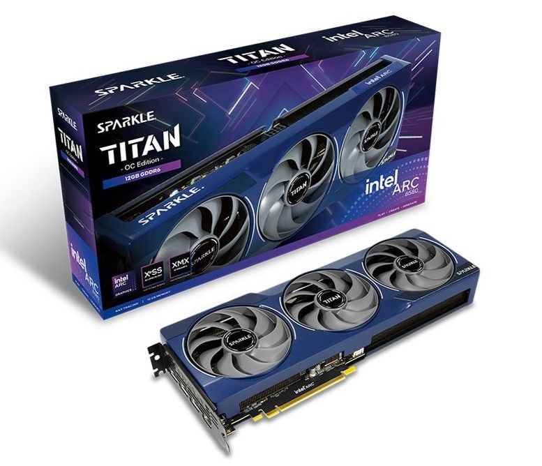 Sparkle Intel Arc B580 TITAN OC, 12GB GDDR6