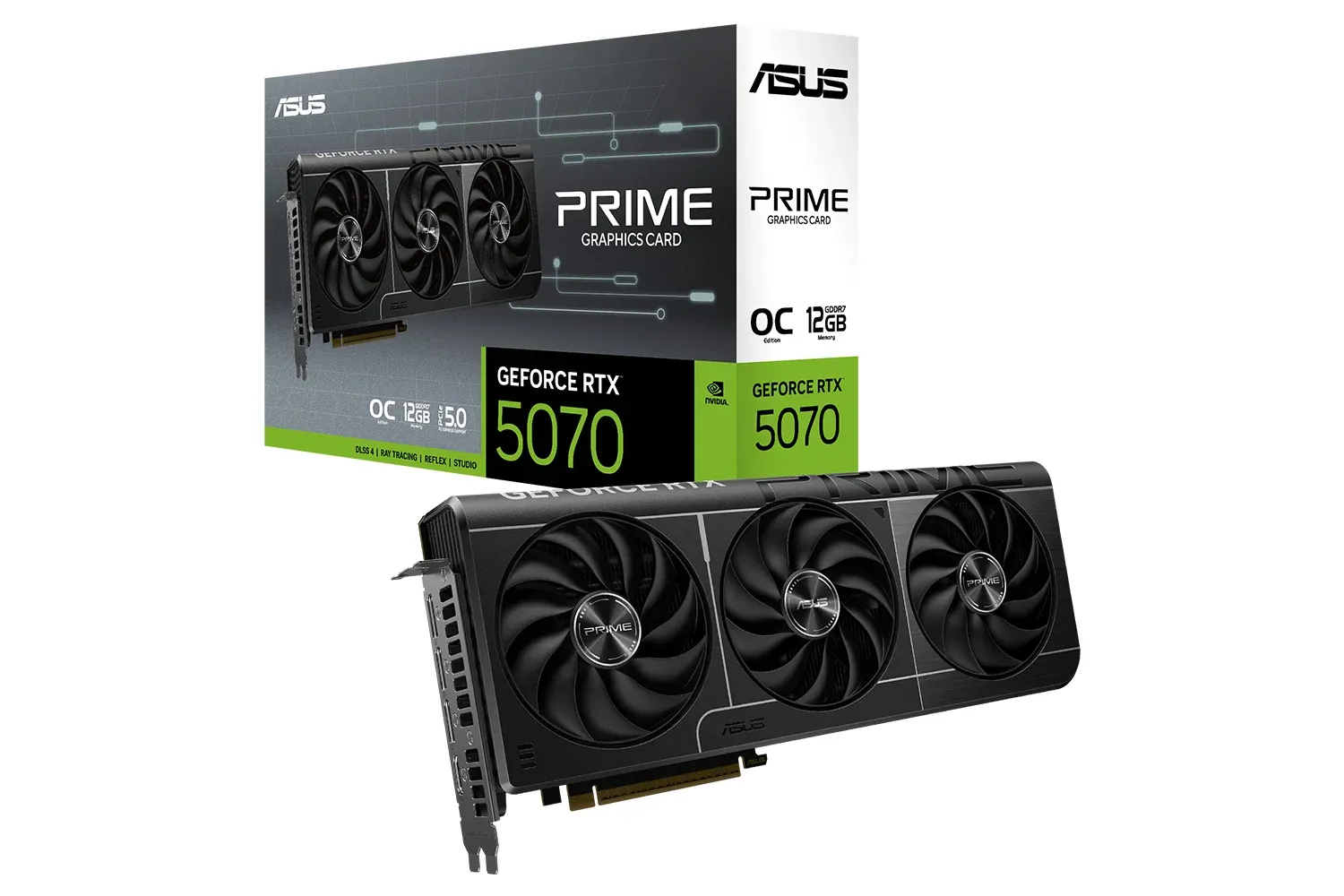 ASUS Prime GeForce RTX 5070 O12C, 12GB OC GDDR7