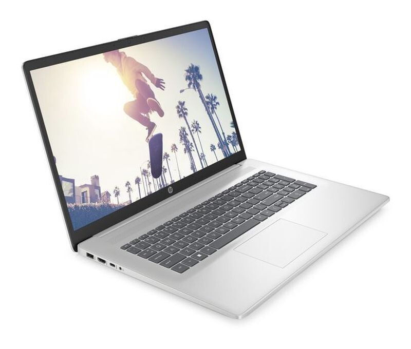 HP Laptop 17-cp2036nm AMD Ryzen 5 7520U 17.3inch FHD 16GB LPDDR5 512GB PCIe W11H Natural Silver