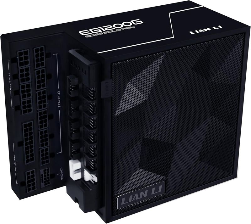 Lian Li EDGE 1200W, 80 plus Gold, 12VHPWR, PCIe 5.1, ATX 3.1, modular