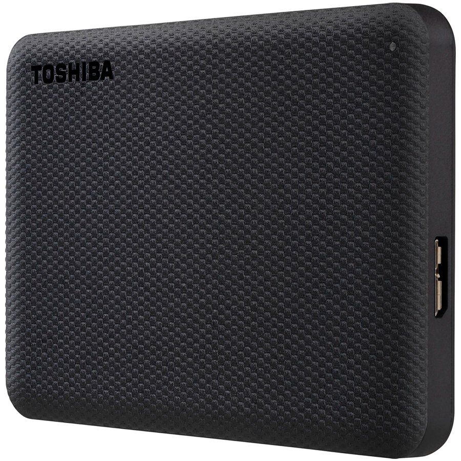 Toshiba External Hard Drive Canvio Advance (2.5&#39;&#39; 1TB, USB3.2 Gen 1, Black)