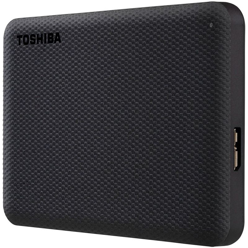 Toshiba External Hard Drive Canvio Advance (2.5&#39;&#39; 1TB, USB3.2 Gen 1, Black)