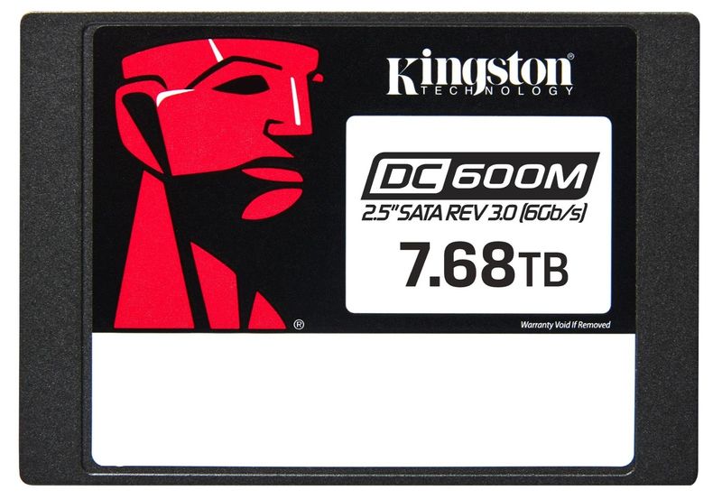 Kingston 7680G DC600M (Mixed-Use) 2.5&#39;&#39; Enterprise SATA SSD