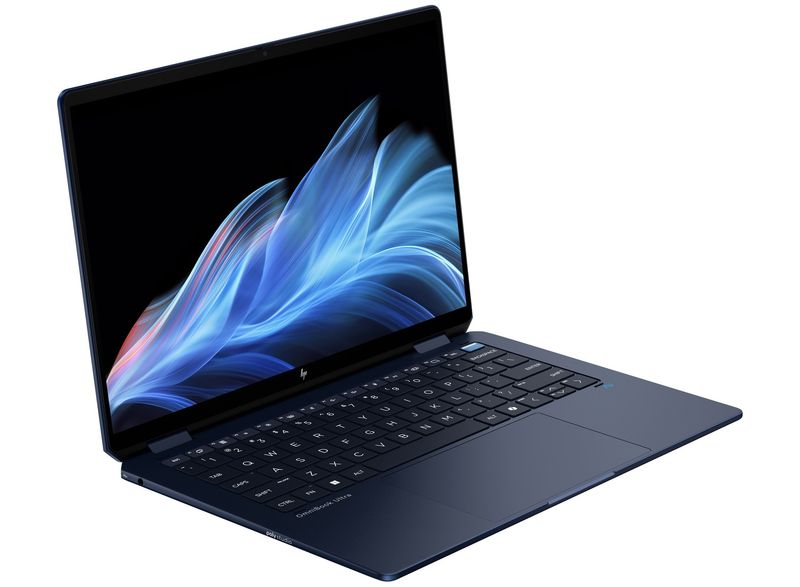 HP OmniBook Ultra Flip 14-fh0004nm,W11H,Ultra 7 258V, 4.8 GHz,Core8,32GB ,14&quot; OLED UWVA 3K Touch,2TB PCIe NVMe M.2,Intel Arc,BT 5.4,Wi-Fi7 ,Masa1.34 kg, 9 MP IR AI, Boja Plava,2 Thunderbolt 4, BL