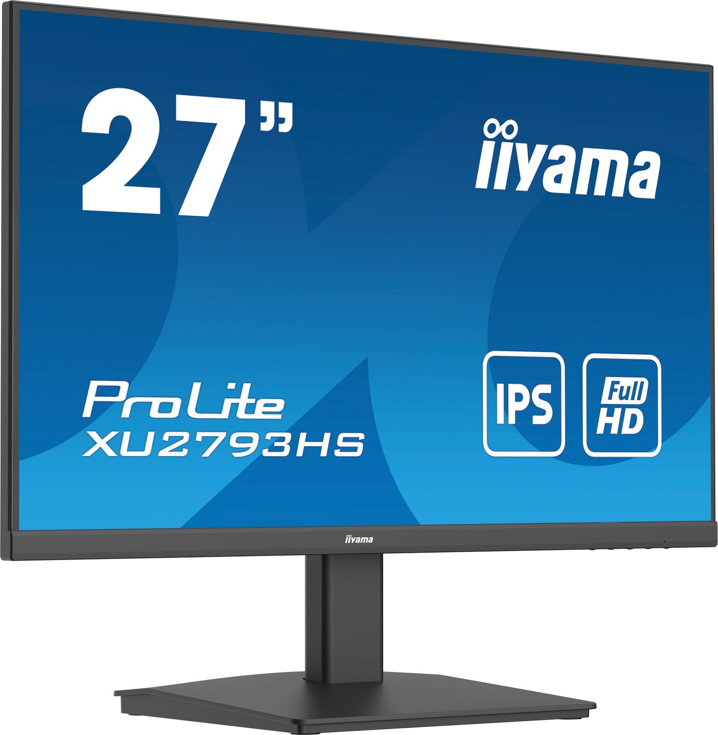 IIYAMA Prolite XU2793HS-B7 Business Monitor - 68.6 cm (27&quot;), FULL HD (1920x1080), IPS LED, 100Hz, 300 cd/m², matte / black