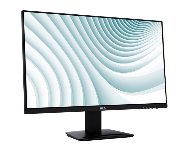 MSI PRO MP273A Professional Business Monitor, 27&quot; 100Hz, FHD (1920 x 1080), 16:9, IPS, CR 1000:1, 1ms (MPRT) / 4ms (GTG), Anti-glare, 1x DP, 1x HDMI, 1x VGA, 2x 3W Speakers, VESA (75x75)