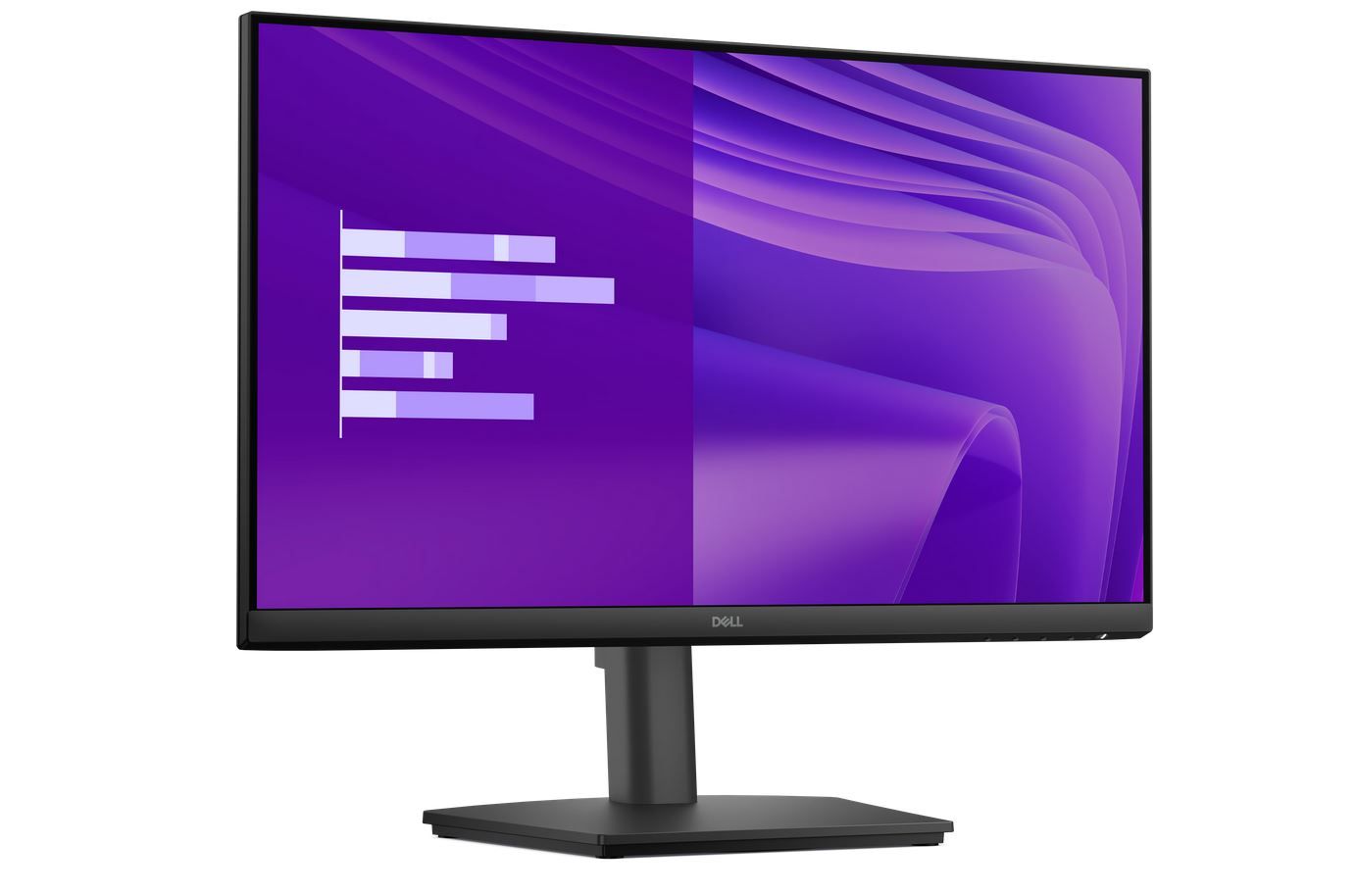 Monitor Dell Pro 24 E2425HSM, 1920x1080, FHD, 100Hz, IPS Antiglare, 16:9, 1000:1, 250 cd/m2, 8ms/5ms, 178/178, DP, HDMI, VGA, 2x2W Speakers, Tilt, Swivel, Pivot, Height Adjust, 3Y