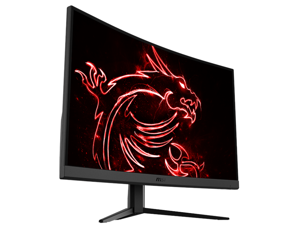 MSI G27C4X Curved Gaming Monitor, 27&quot; 250Hz, FHD (1920x1080) 16:9, VA Anti-glare, 1ms, 300nits, 3000:1, 178°/178°, 1500R Curve, Freesync Premium, Adjustable Stand, 1x DP, 2x HDMI, 3Y Warranty