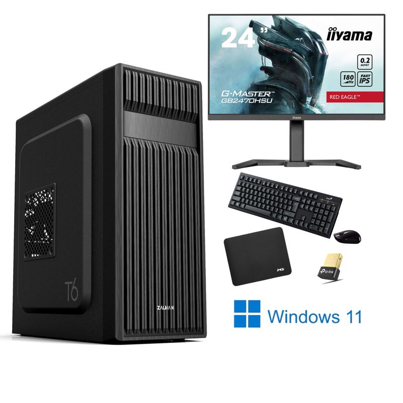 RAČUNALO IBYTE OFFICE KOMPLET IB11, INTEL I7 14700, 16GB DDR4, 1000GB NVMe, INTEL UHD GRAPHICS 770, MONITOR 24&quot; IPS, PERIFERIJA, WINDOWS 11 PRO, WIFI, AV