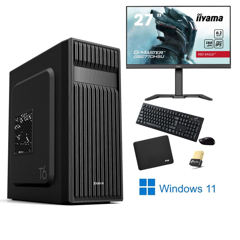 RAČUNALO IBYTE OFFICE KOMPLET IB15, INTEL I7 14700, 16GB DDR4, 1000GB NVMe, INTEL UHD GRAPHICS 770, MONITOR 27&quot; IPS, PERIFERIJA, WINDOWS 11 PRO, WIFI, AV