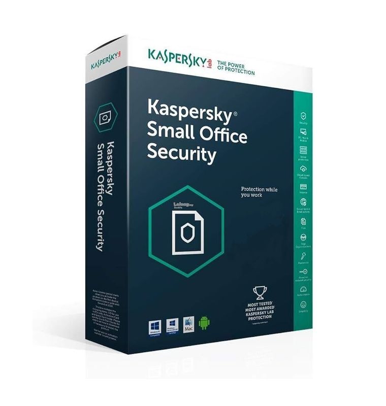 Kaspersky Small Office Security V8 - 5 računala 5 mobilnih uređaja 1 server 1 godina