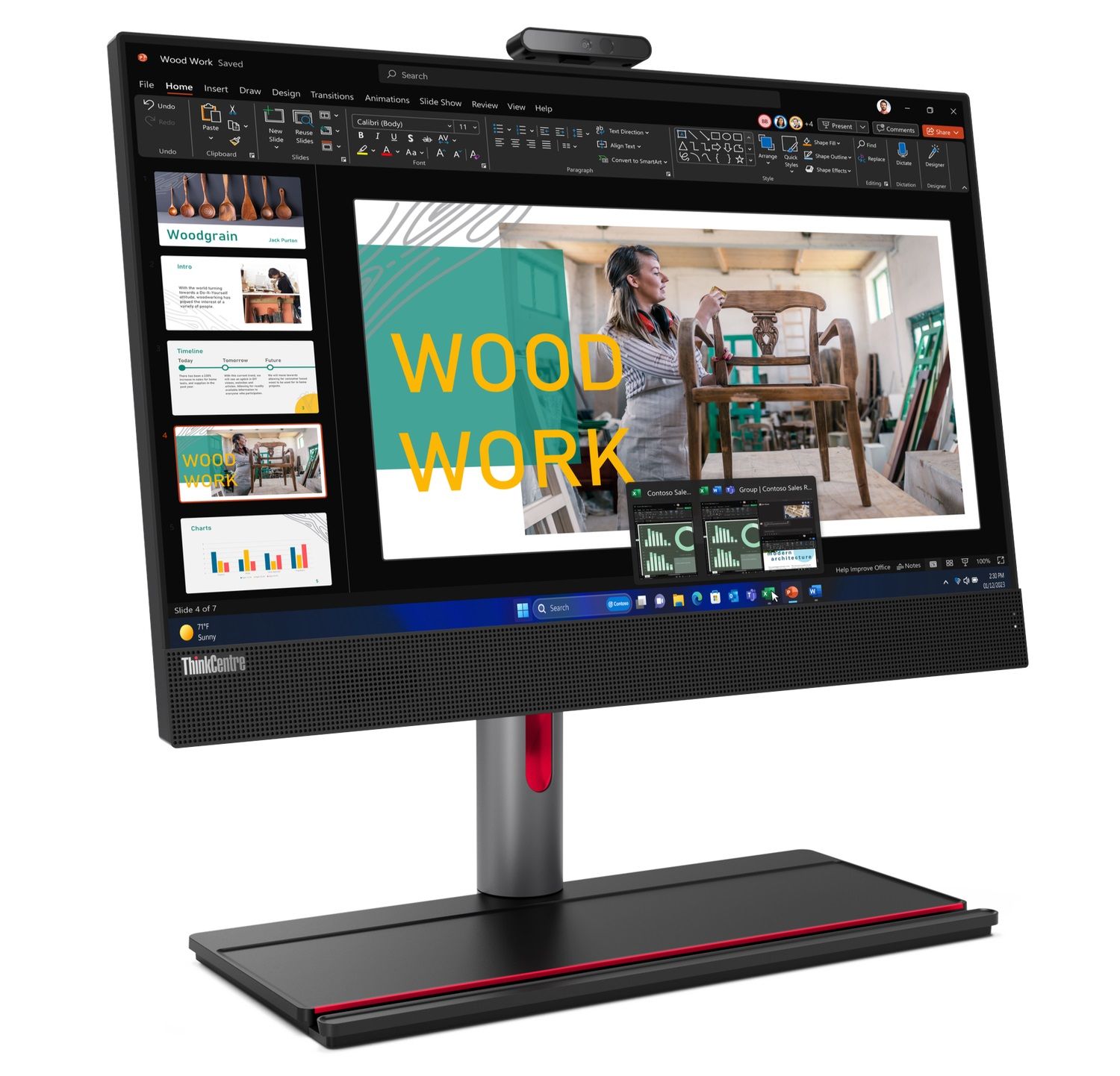 Lenovo M90a Gen5 i5/16GB/512GB/MX570A/23,8&#39;&#39;/W11P