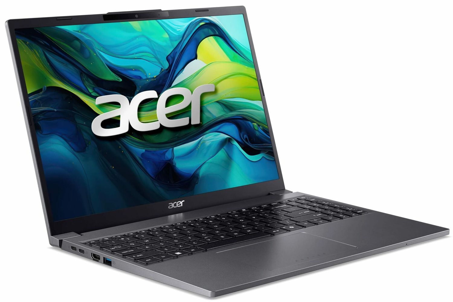 ACER Aspire Go 15 AG15-51P-72VF, DOS, Intel Core i7 1355U up to 5 GHz Core 10, 24GB ,15.3&quot;FHD, SSD 1TB M.2 PCIe NVMe, Intel Graphics, 802.11ax, BT5.2, 2x USB 3.2, 1x HDMI, 1x Type C, 1.8 kg, Boja Siva