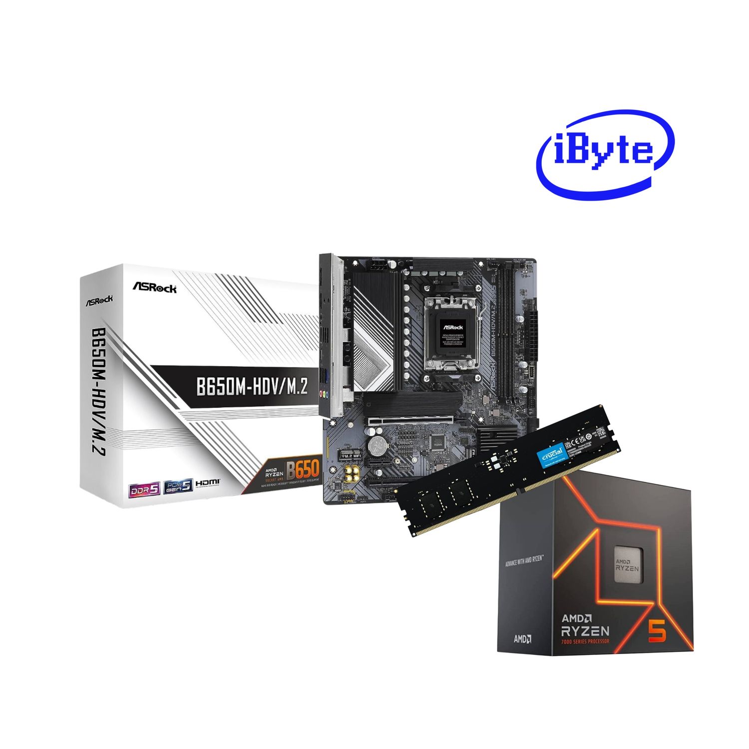 IBYTE BUNDLE AMD RYZEN 5 7600