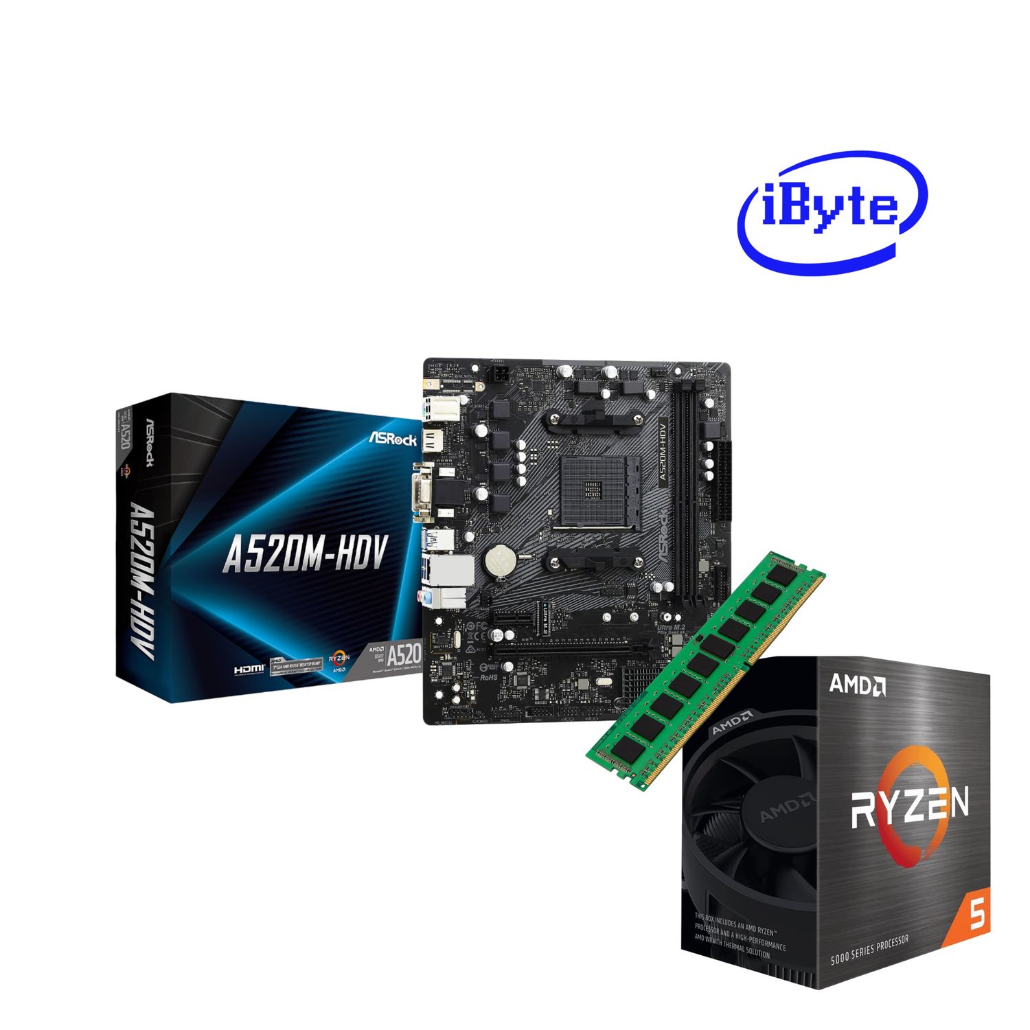 IBYTE BUNDLE AMD RYZEN 5 5500