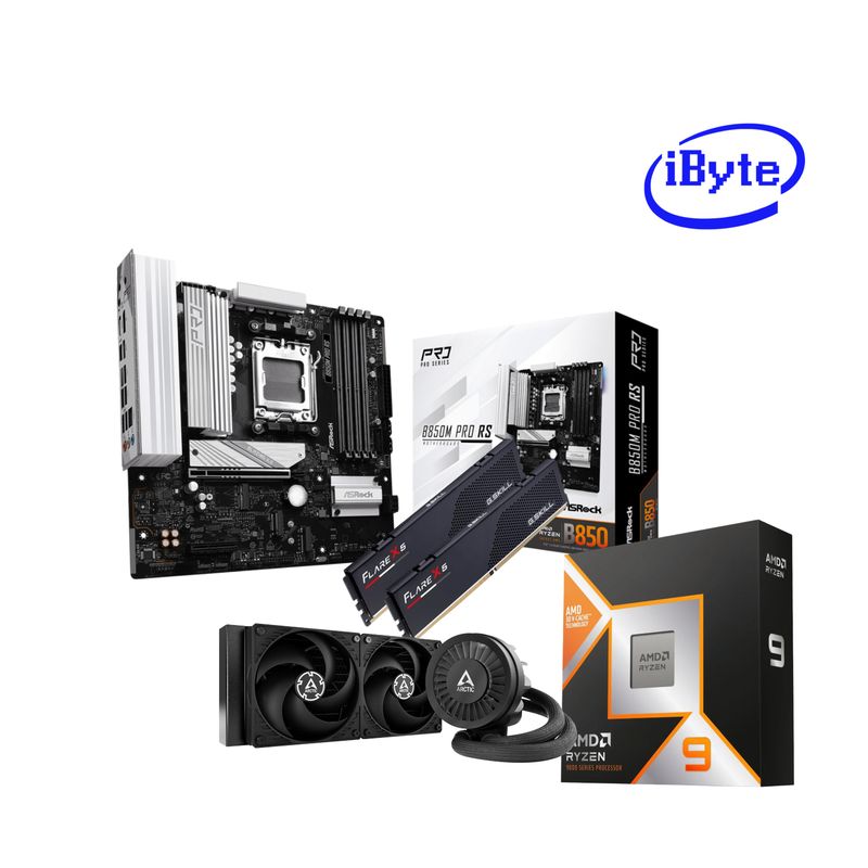IBYTE BUNDLE AMD RYZEN 7 9800x3D