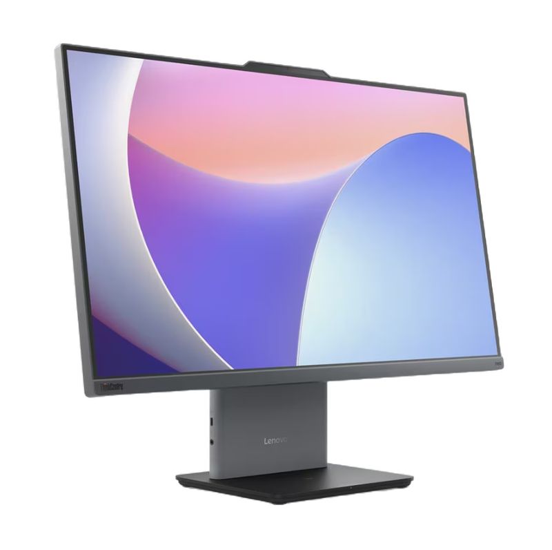 Lenovo AIO ThinkCentre neo 50a 24, 23.8&quot;, FHD, DOS, Intel Core i3-1315U, 1x16GB SO-DIMM DDR5-5200, 512GB SSD M.2 2280 NVMe, Integrated Intel UHD Graphics, 90W Adapter, Boja luna grey, USB tipk+miš