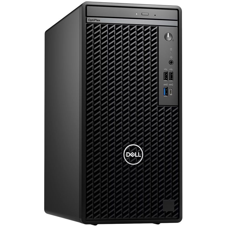 Dell OptiPlex 7020 MT, 180W, Intel Core i5-14500 vPro (24MB, 14C/20T, 5.0GHz, 65W), 16GB (1x16GB) DDR5, M.2 512GB PCIe, Intel Integrated, DVDRW, Speaker,DP,HDMI, USB-C, 7xUSB-A, RJ-45, Mouse/Kb, Win11
