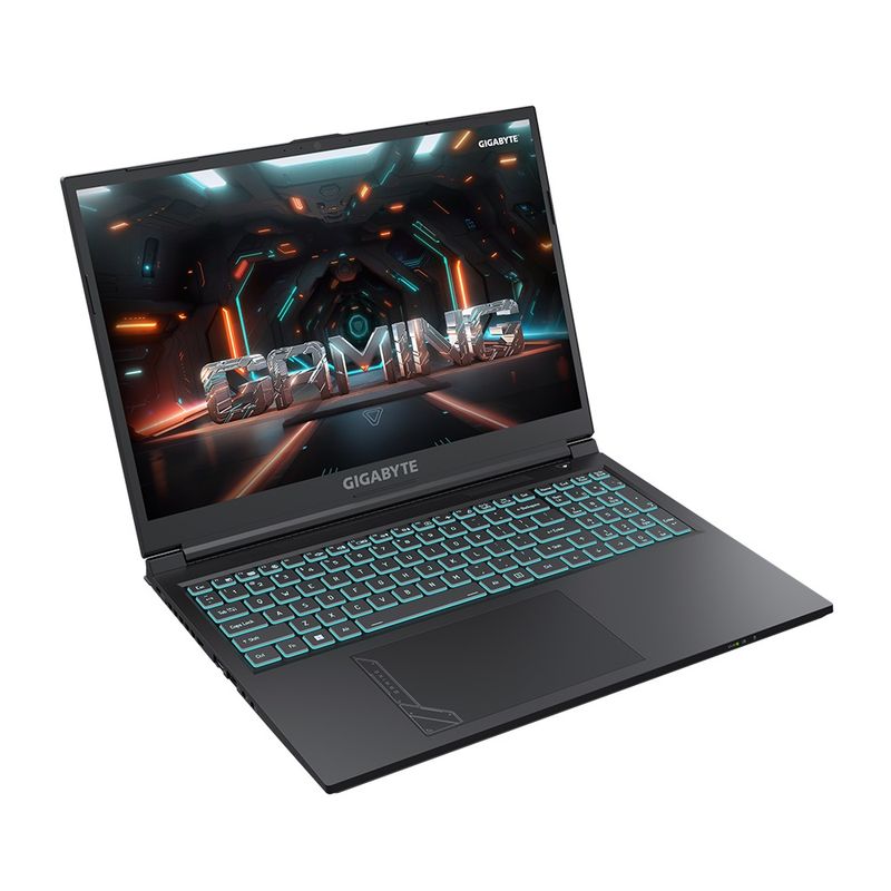 GIGABYTE Notebook G6 KF 16.0in (1920x1200 165Hz) WUXGA IPS, Intel Core i7-13620H, 16GB (2x8GB) DDR5 4800MHz, 1TB M.2 Gen4 SSD, NVIDIA GeForce RTX 4060 8GB, AX201 WiFi/BT, Backlit, DOS
