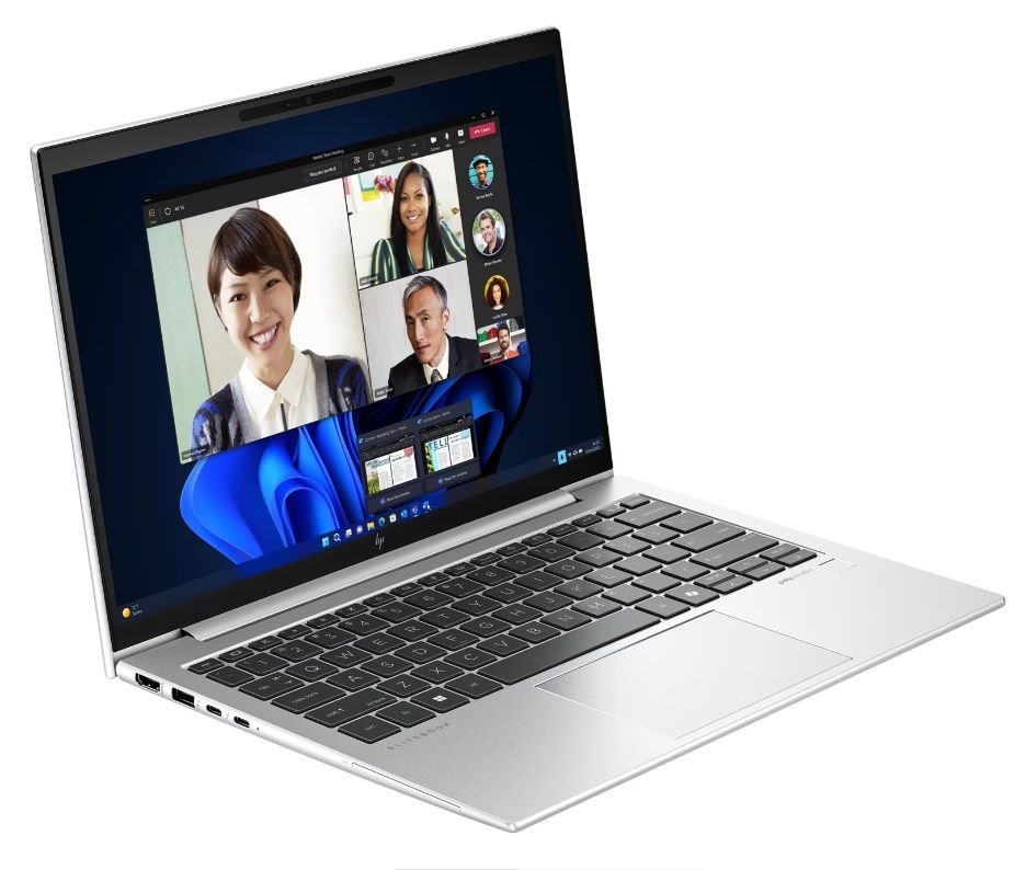 HP Elitebook 830 G11, Win 11 Pro, Intel Core Ultra 7 155U, 4.8 GHz, Core12, 16 GB, 13,3&quot; IPS WUXGA, SSD 512 GB PCIe NVMe, Intel Graphics, BT 5.3,Wi-Fi 6E, 1.29 kg, 5MP, Boja Siva, FPR, BL, HDMI